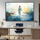 Watercolor Jesus Walking on Water Canvas Print, Christian by MyGreatCanvas | Canvas Wall Art Prints | Photo Prints & Wall Decor