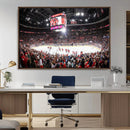 Amerant Bank Arena Wall Art Canvas Print - Basketball Arena by MyGreatCanvas | Canvas Wall Art Prints | Photo Prints & Wall Decor