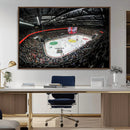Vaudoise Lausanne Ice Hockey Arena Stadium Wall Art Canvas,
