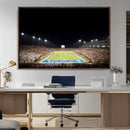 SMU Mustangs Football Team Print - Dallas Gerald J. Ford