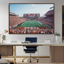 Framed Texas Memorial Stadium Canvas, University of Texas