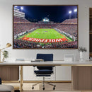 Wolfpack Football Team Print - Raleigh Carter-Finley Stadium