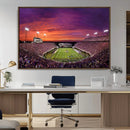 East Carolina University Pirates Football Print Canvas-