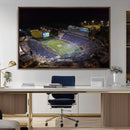 Duke University Blue Devils Football Print Canvas - Durham