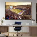 University of Kansas Jayhawks Football Team Print - Lawrence by MyGreatCanvas | Canvas Wall Art Prints | Photo Prints & Wall Decor