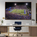 University of Kansas Jayhawks Football Team Print - Lawrence by MyGreatCanvas | Canvas Wall Art Prints | Photo Prints & Wall Decor