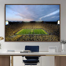 Michigan Stadium Wall Art Canvas Print, Vibrant Game Day by MyGreatCanvas | Canvas Wall Art Prints | Photo Prints & Wall Decor