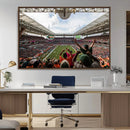 Miami Hurricanes Football Team Wall Art Print - Miami Hard