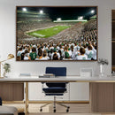 Michigan State Spartans Football Canvas Print - East Lansing