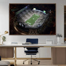 Michigan State Spartans Football Team Print - East Lansing