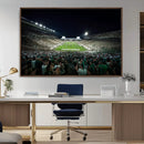 Framed Michigan State Spartans Football Team Print - East