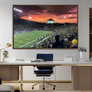 Eugene Autzen Stadium Canvas Wall Art Print – Sunset Over
