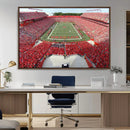 Rutgers Scarlet Knights Football Team Print - Piscataway SHI by MyGreatCanvas | Canvas Wall Art Prints | Photo Prints & Wall Decor