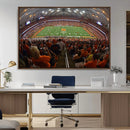 Syracuse University Orange Football Canvas Print, Football