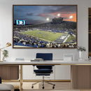 Memphis Tigers Football Team Print - Memphis Simmons Bank