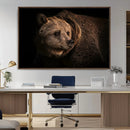 Wild Grizzly 399 Bear Canvas Wall Art Print, Bear Animal by MyGreatCanvas | Canvas Wall Art Prints | Photo Prints & Wall Decor