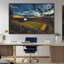 University of Wyoming Cowboys Football Team Print - Laramie by MyGreatCanvas | Canvas Wall Art Prints | Photo Prints & Wall Decor