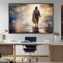 Jesus Walking on Water Wall Art | Ready to Hang Spiritual