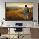 Jesus the Good Shepherd Wall Art Canvas Print -