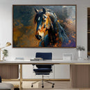Abstract Horse Wall Art Canvas Print | Farmhouse Wall Decor by MyGreatCanvas | Canvas Wall Art Prints | Photo Prints & Wall Decor