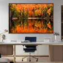Forest Reflection Art | Autumn Forest Reflection Wall Art | by MyGreatCanvas | Canvas Wall Art Prints | Photo Prints & Wall Decor