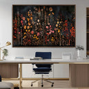 Large Floral Painting Print Illustration Flowers Canvas Wall by MyGreatCanvas | Canvas Wall Art Prints | Photo Prints & Wall Decor