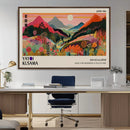Yayoi 1986 Wall Art Print – Vibrant Sabi Sabi Japanese