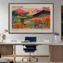 Yayoi Kusama 1986 Wall Art Print – Wabi Sabi Japanese