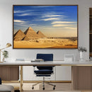 Majestic Ancient Wonders Wall Art Canvas Print – Golden by MyGreatCanvas | Canvas Wall Art Prints | Photo Prints & Wall Decor