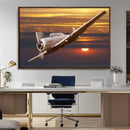 Old War Plane Wall Art Canvas Print by MyGreatCanvas | Canvas Wall Art Prints | Photo Prints & Wall Decor