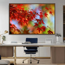 Red Leaves Autumn Forest Wall Art Canvas, Red Leaves Autumn by MyGreatCanvas | Canvas Wall Art Prints | Photo Prints & Wall Decor