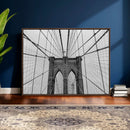 Large Brooklyn Bridge Wall Art Canvas Print
