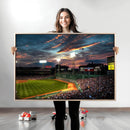 Fenway Park Wall Art Canvas Print | Large Baseball Stadium
