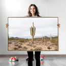 Saguaro Cactus Wall Art Canvas Print – Framed Desert by MyGreatCanvas | Canvas Wall Art Prints | Photo Prints & Wall Decor