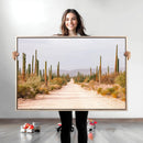 Desert Cactus Wall Art Canvas Print – Framed Southwestern by MyGreatCanvas | Canvas Wall Art Prints | Photo Prints & Wall Decor