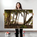 Tropical Jungle Wall Art Canvas Print – Framed Palm Tree by MyGreatCanvas | Canvas Wall Art Prints | Photo Prints & Wall Decor