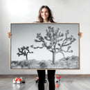 Joshua Tree Wall Art Canvas Print – Framed Black White by MyGreatCanvas | Canvas Wall Art Prints | Photo Prints & Wall Decor