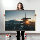 Mount Fuji Wall Art Canvas Print – Framed Japan Travel Art by MyGreatCanvas | Canvas Wall Art Prints | Photo Prints & Wall Decor