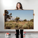 Joshua Tree Wall Art Canvas Print – Framed Desert Landscape by MyGreatCanvas | Canvas Wall Art Prints | Photo Prints & Wall Decor