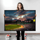 Fenway Park Wall Art Canvas Print | Large Baseball Stadium
