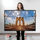 Brooklyn Bridge Manhattan Wall Art Canvas Print by MyGreatCanvas | Canvas Wall Art Prints | Photo Prints & Wall Decor