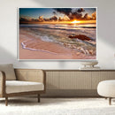 Sunset on Ocean Wall Art Canvas Print by MyGreatCanvas | Canvas Wall Art Prints | Photo Prints & Wall Decor
