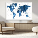 World Map Canvas Print – Framed Detailed Map of the World by MyGreatCanvas | Canvas Wall Art Prints | Photo Prints & Wall Decor