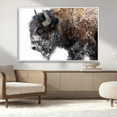 American Bison Wall Art Print – Majestic Buffalo Canvas