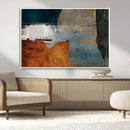 Modern Abstract Canvas Art Canvas Print - Framed and Ready