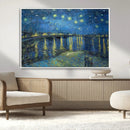 Vincent van Gogh Starry Night over the Rhone Abstract Wall