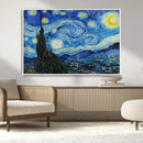 Vincent Van Gogh The Starry Night Abstract Wall Art Canvas