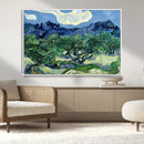 Olive Trees Van Gogh Wall Art Canvas Print