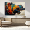 Abstract Guitar Wall Art Canvas | Vibrant Music-Inspired Art by MyGreatCanvas | Canvas Wall Art Prints | Photo Prints & Wall Decor