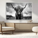 Scottish Cow Wall Art Canvas Print | Longhorn Wall Art | by MyGreatCanvas | Canvas Wall Art Prints | Photo Prints & Wall Decor